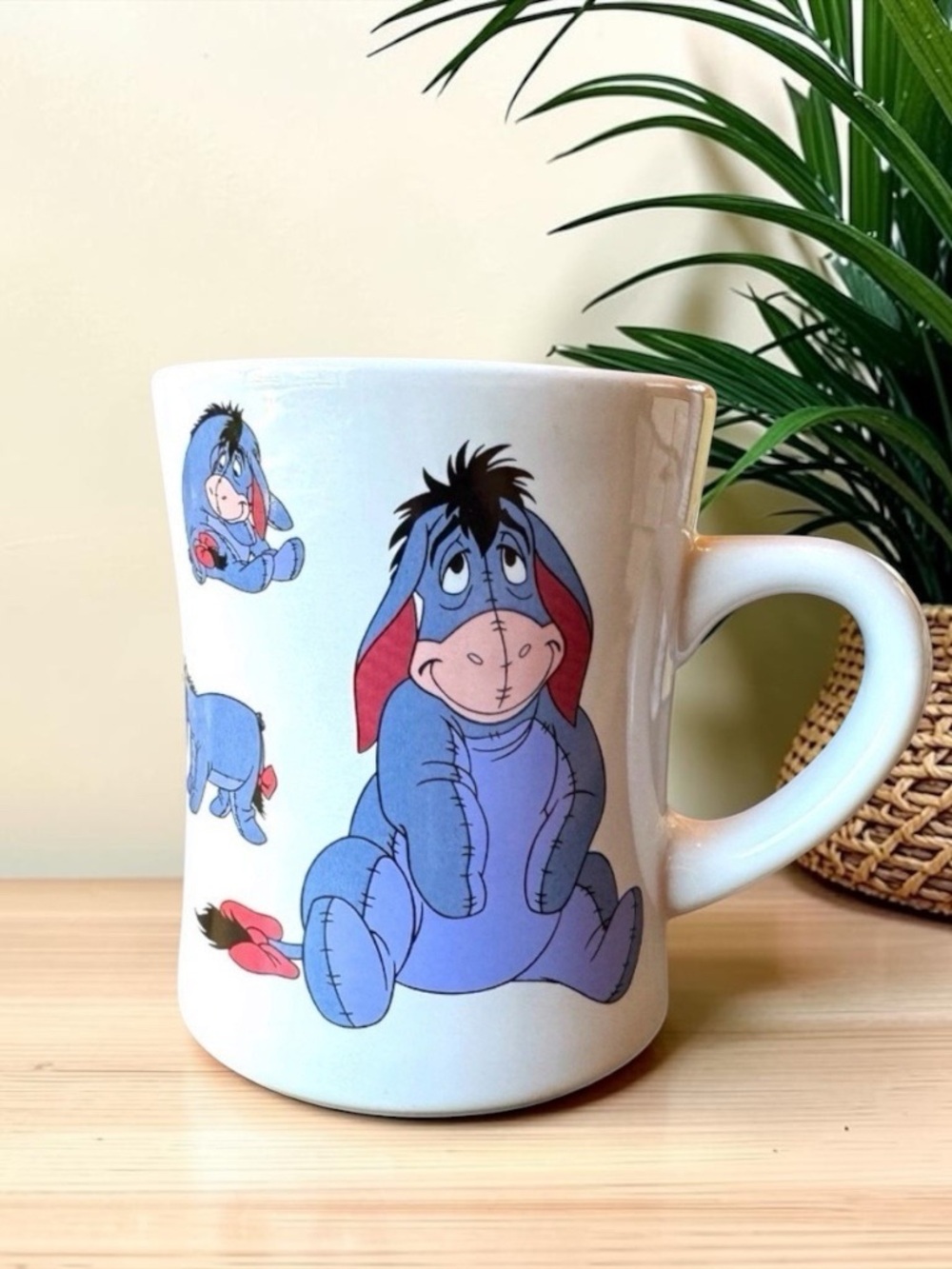 Disney Store Eeyore Ceramic Mug – Retired Vintage Winnie the Pooh